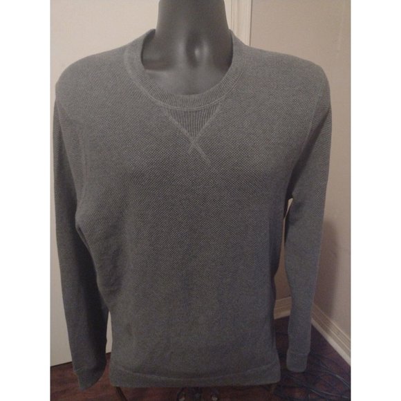 Brooks Brothers Other - Men's Brooks Brothers 1818 Thermal Long Sleeve Shirt Gray Large L Cotton